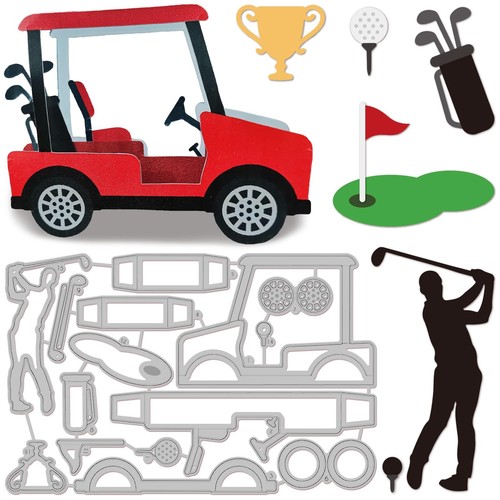 Golf cart cutting dies for - golf,